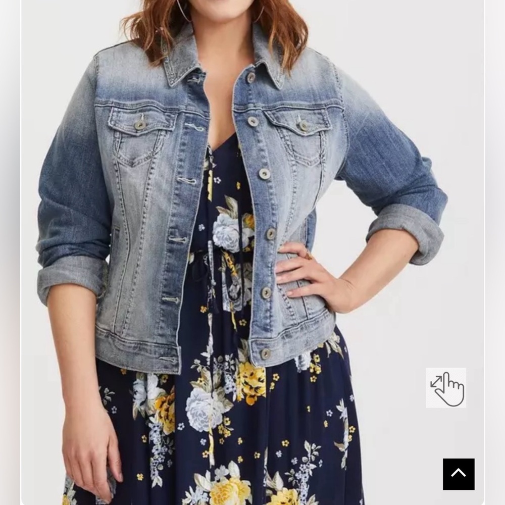 NWOT Torrid denim jacket